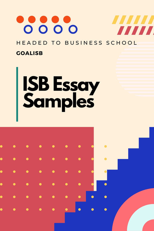 ISB Essay Samples